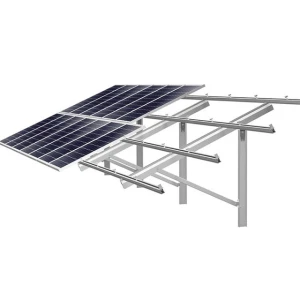 מבנה מערכת Pv סולארי מערכת הרכבה קרקעית פלדה C עם אנטי קורוזיה רבה