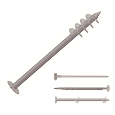 ברגי קרקע להתקנה סולארית