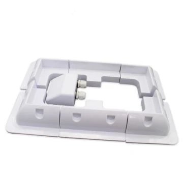 RV Roof Solar Panel Mounting Structure