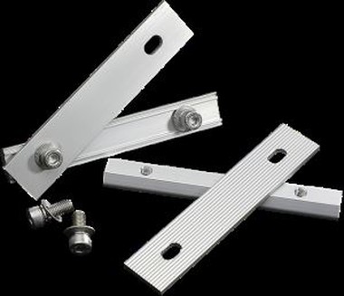 ערכת אחיזת הרכבה למסילה עם סוגר פאנל סולארי