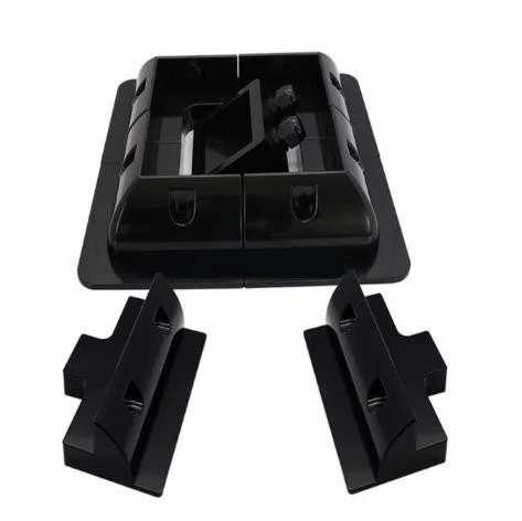 Black Solar Panel Mounts For Caravan